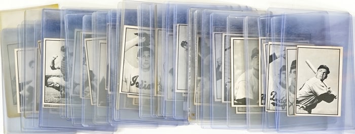 1953 Bowman Black & White BB Cards (48)