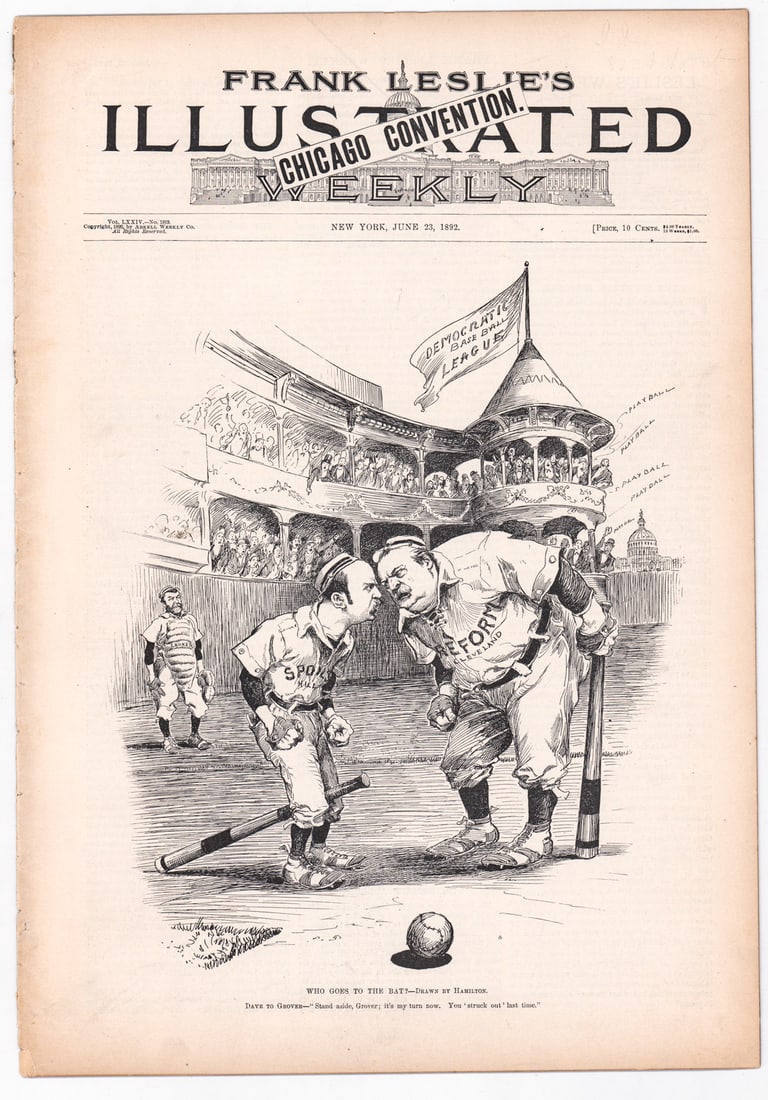 Frank Leslie's Illustrated Weekly (Baseball Cover) (1 of 2)