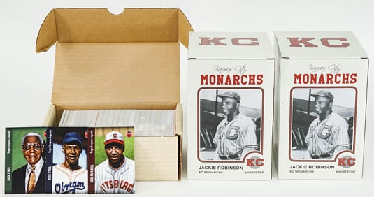 Jackie Robinson (2) Bobbleheads; Cards-Kreindler