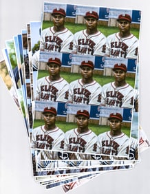 Negro League (15) Uncut Postcard Proof Sheets