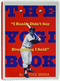 1st Ed. SIGNED Yogi Berra - The Yogi Book