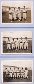 Santa Clara (Cuba) 1937-38 Baseball Photos (3)