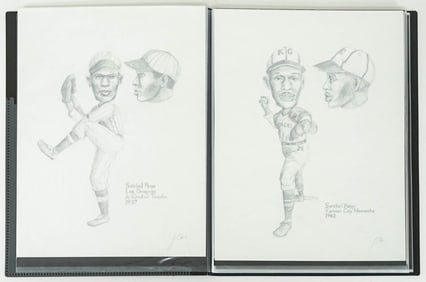 Original Negro League Baseball Illustrations (15)