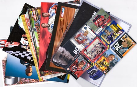 NASCAR Cards and Photos SIGNED
