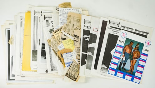 Pro-Wrestling 1970's Memorabilia