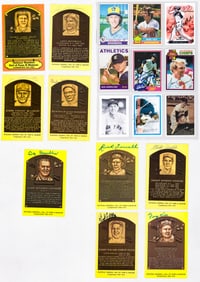Autographed Sports Cards & HOF Postcards