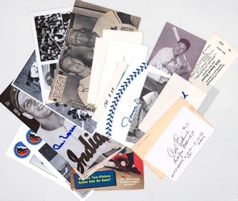 Baseball Autographed Items