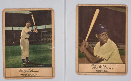 1954 Stahl-Meyer Monte Irvin & Whitey Lockman