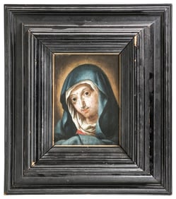 Carlo Dolci Oil on Panel [Madonna]
