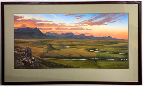 Monte Dolack [Montana, American] Large Litho