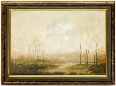 Bruce (Robert Bruce) Crane Large Oil Painting