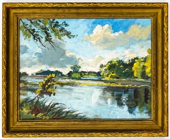 Chauncey Foster Ryder Oil on Board [Landscape]