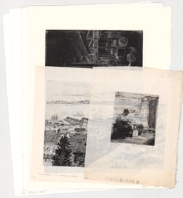 John Winkler (6) Etchings SF/London Street Scenes