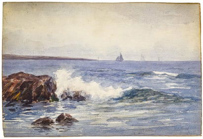 Heber C. Todd Watercolor on Board [Coastal]