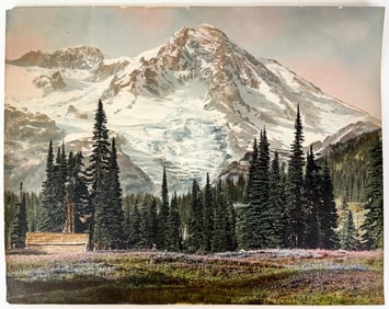 H, C. Otwell 1918 Print [Mt. Ranier]