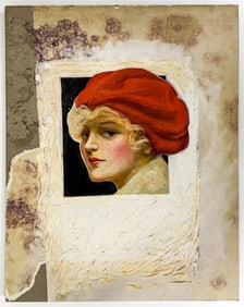 Original Illustration Art [Woman with Cap]