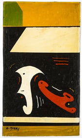After? Arshile Gorky Oil on Board [Abstract]