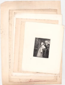Caleb Arnold Slade (7) Etchings SIGNED