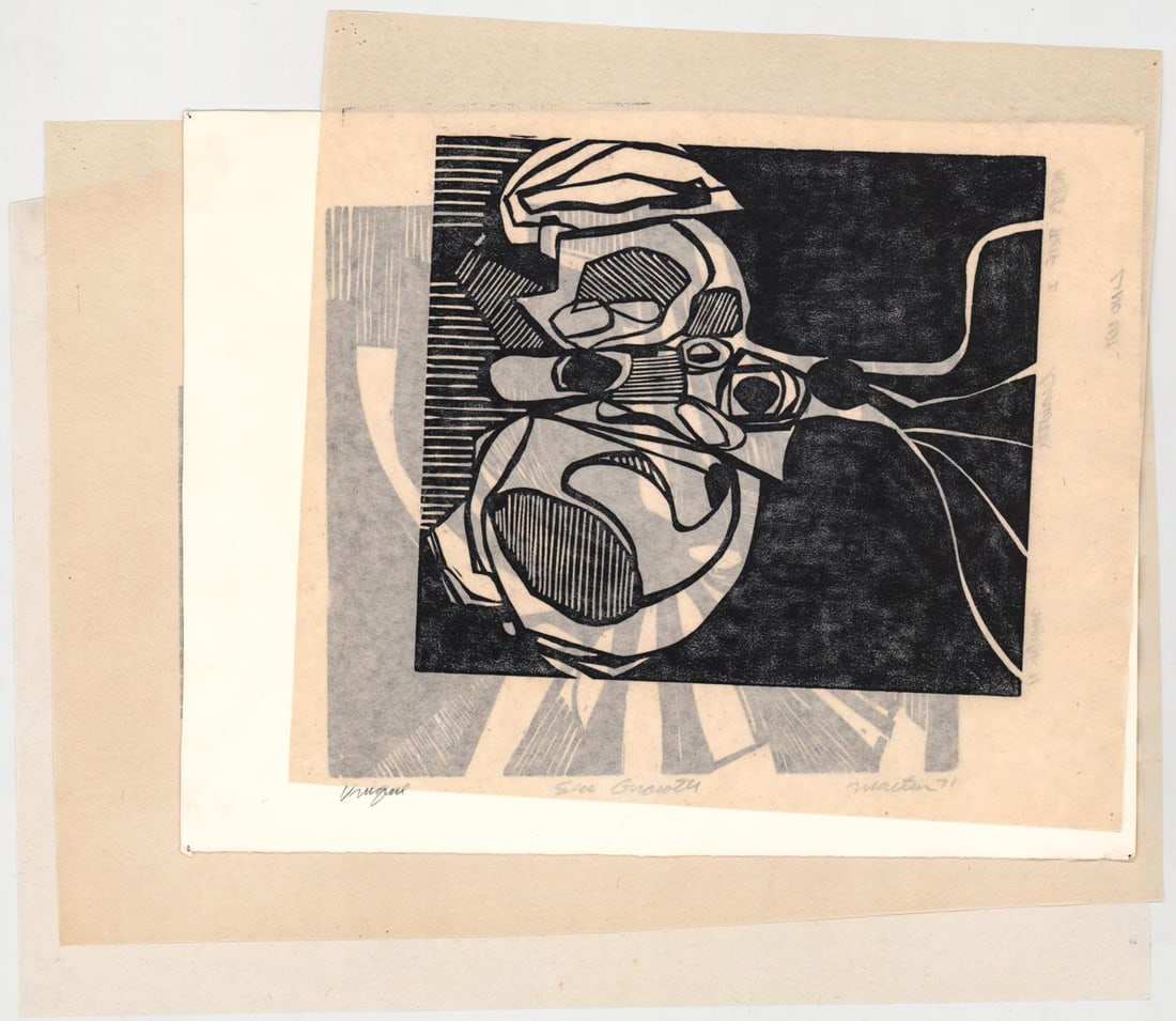 Roger Martin (4) Woodcuts / Linocuts (1 of 5)