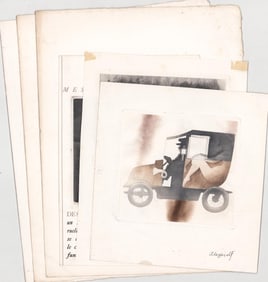 Alexander A. Alexeiff (6) Etchings SIGNED