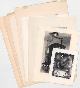 Alexander A. Alexeiff (7) SIGNED Etchings