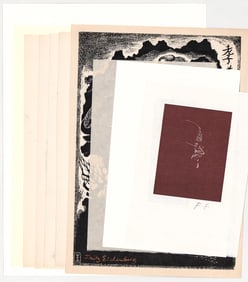 Fritz Eichenberg (11) Woodblock Prints