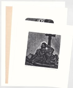 Fritz Eichenberg (4) SIGNED Woodblock Prints