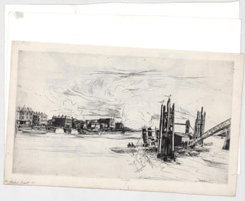 John Winkler (3) Etchings [SF Street Scenes, Bay]