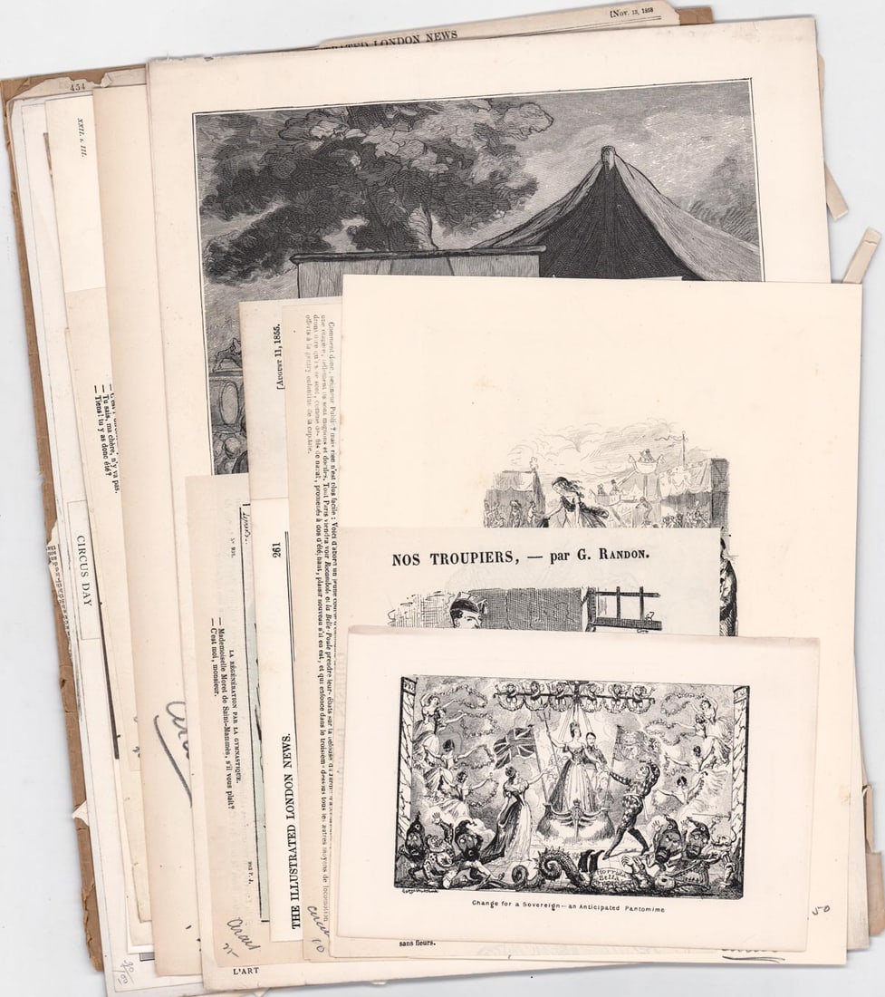 Antique (21) Prints [Circus] (1 of 12)