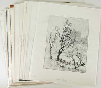 Allen Sloane (Printmaker) Over (30) Prints