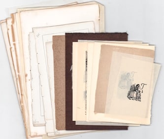 Antique (30) Wood Engravings