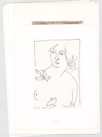 Michel Thery (6) Watercolors [Women]