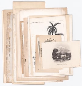 Antique (22) Prints [People, Architecture]