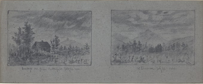 Original Drawing SIGNED W. F. L.