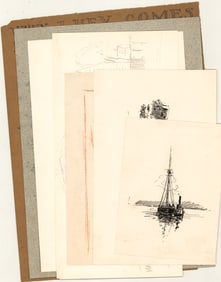 Louis A. Holman (8) Original Drawings