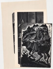 Fritz Eichenberg (3) Signed Wood Engravings