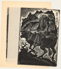 Fritz Eichenberg (4) Signed Wood Engravings