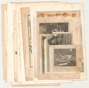 Antique (16) Engravings / Etchings [People]