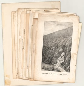 Antique (22) Engravings [Scenic]
