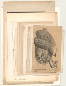 Antique (17) Engravings [People; Scenic]