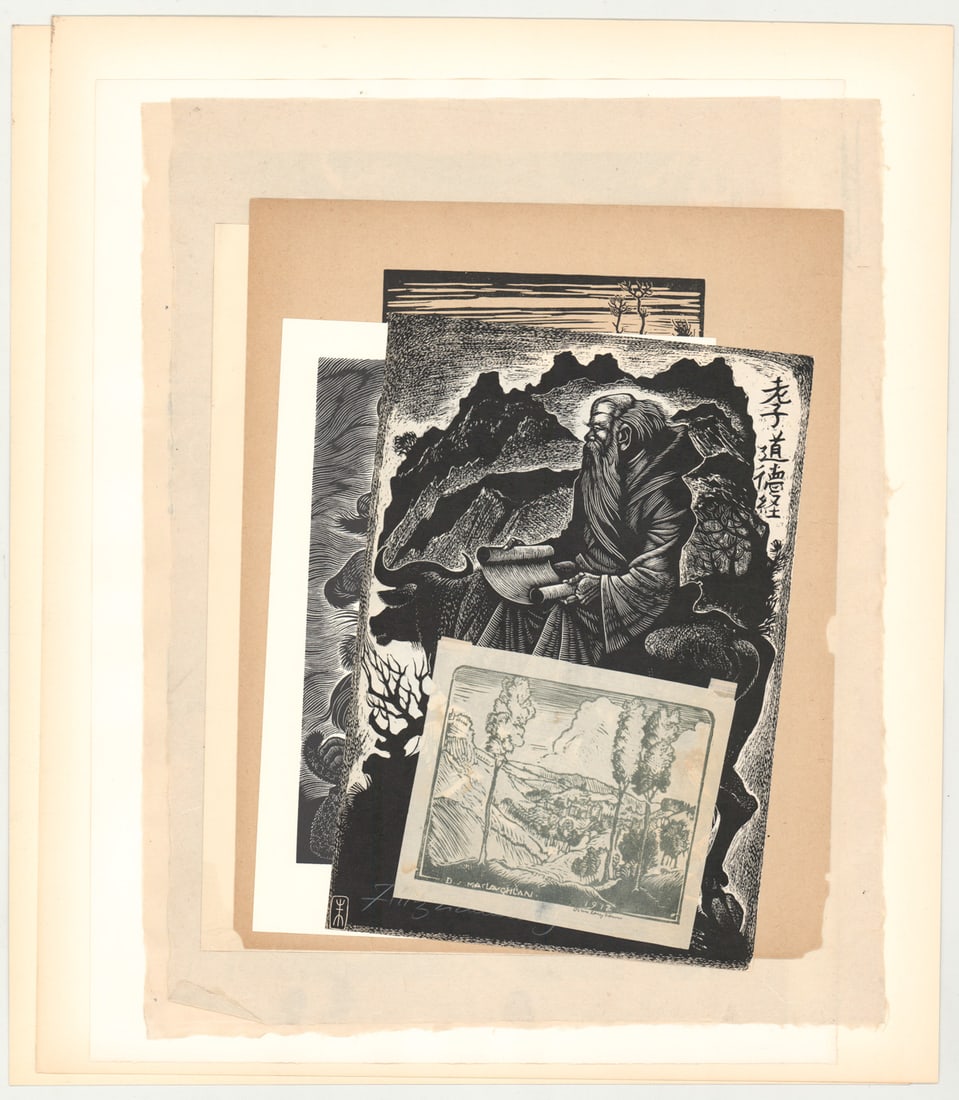 Assorted (10) Woodcuts, Prints -Eichenberg; Zalce (1 of 11)