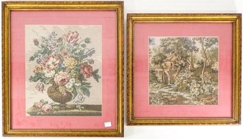Tapestry Scenes (2) Framed