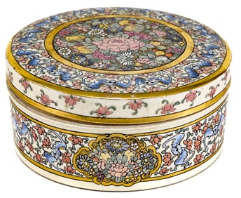 American Satsuma Covered Dresser Box [Floral]