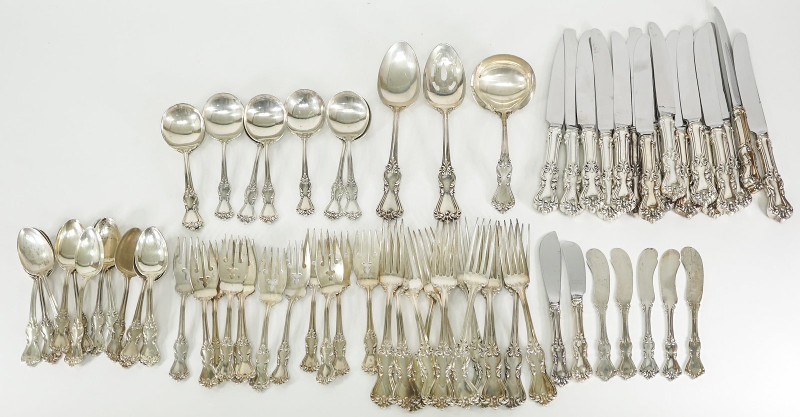 Reed and Barton Sterling (71pc) Flatware [2228g] (1 of 5)