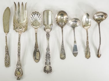 Assorted (8) Sterling Flatware [320g]