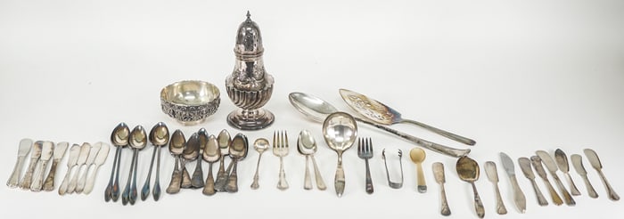 Assorted Vintage Silverplate Serveware