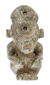 Stone 6IN Idol (Possibly Serpentine) Age Unknown
