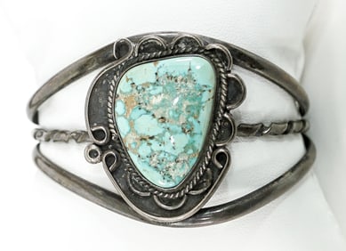 Navajo Old Pawn Cuff Bracelet