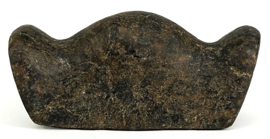 Native American Bar Amulet-Flared-End Stone