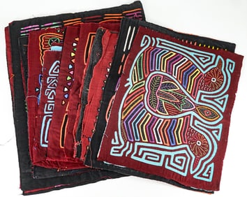 Vintage (8) Molas [Textile Art]